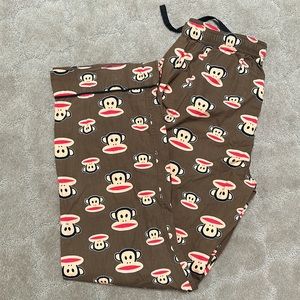 SOLD 🔴 Paul Frank 100% Cotton Julius Lounge PJ Pants